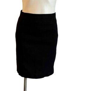 Worthington Black Pencil Skirt Womens Petite Size 6P